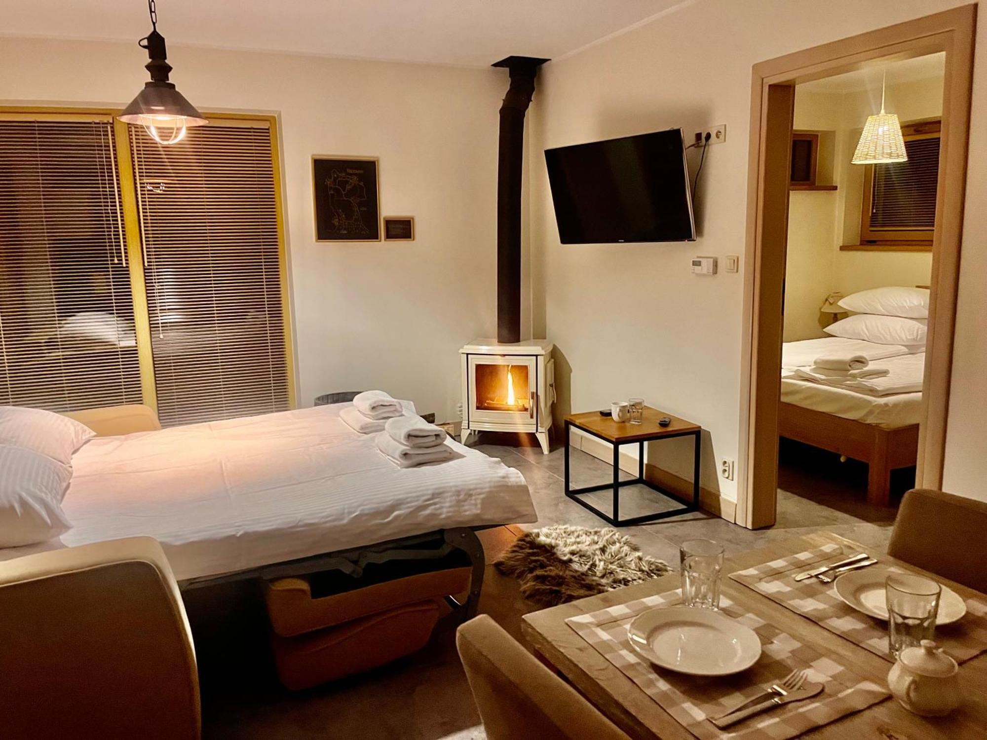Mazursko - Komfortowe Apartamenty Nad Jeziorem, Sauna, Kominki Na Parterze Kretowiny Εξωτερικό φωτογραφία